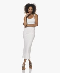 Japantky Yukata Dubbellaagse Rib Jersey Maxi Jurk - Panna -JAMES PERSE WINKEL 220621 b83431c7 1de6 486c aacb b1832d2f15a7