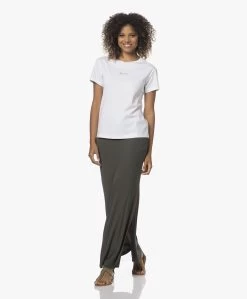 Japantky Ryoko Modal Rib Jersey Maxi Rok - Groen -JAMES PERSE WINKEL 220622 0e8a2a96 087c 4f0b 9c58 c6a990917a6d