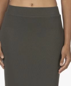 Japantky Ryoko Modal Rib Jersey Maxi Rok - Groen -JAMES PERSE WINKEL 220622 471d01f1 1077 4345 9712 146cba622a4b