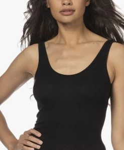 Enza Costa Ribgebreide Zijdemix Midi Jurk - Zwart -JAMES PERSE WINKEL 220707 25808aae 3795 4966 a2a4 6c1cbe25dce3