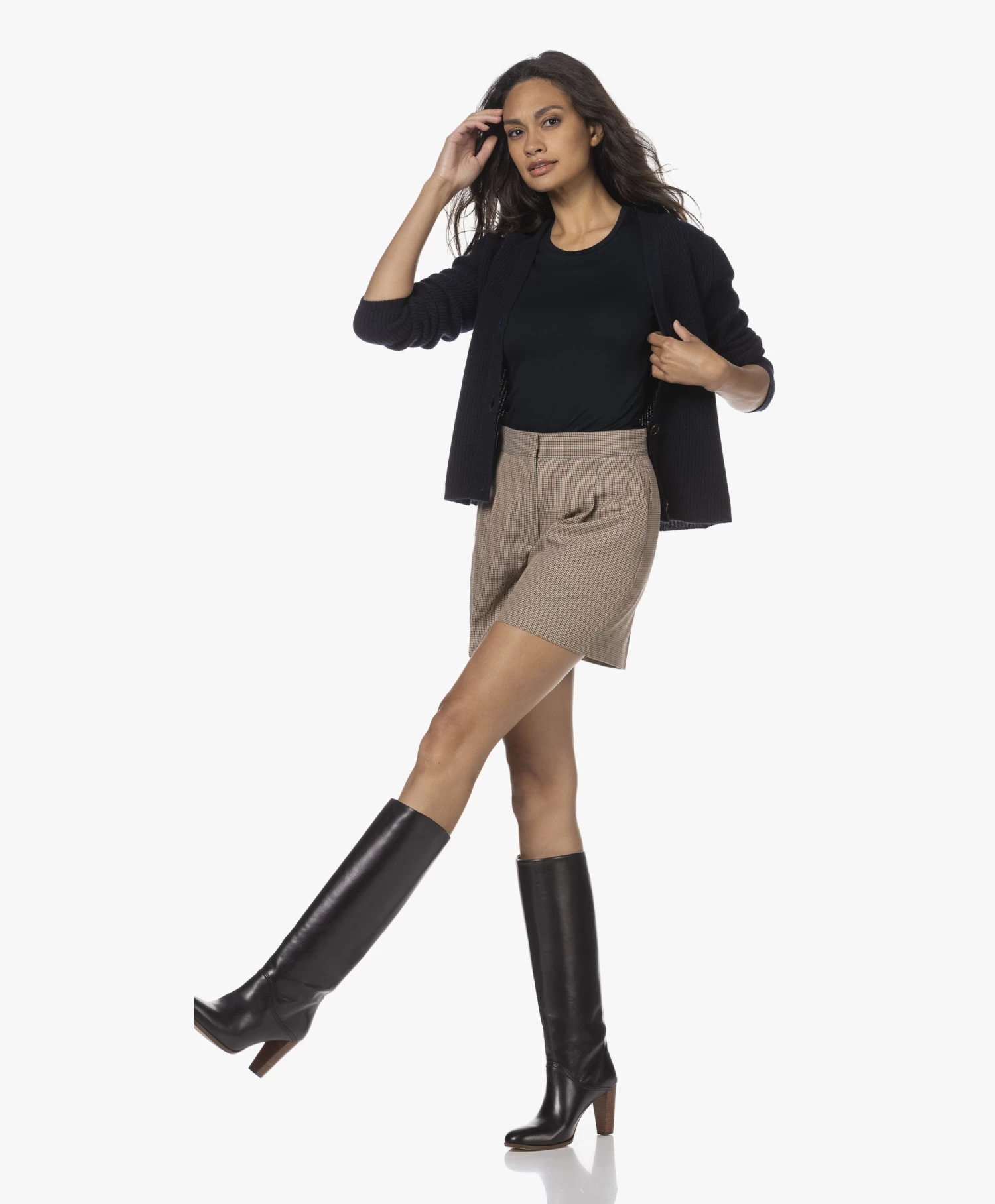 Majestic Filatures Slim-Fit Viscose T-Shirt - Marine 4 Majestic Filatures Slim-Fit Viscose T-Shirt - Marine - Afbeelding 2