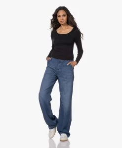 Majestic Filatures Soft Touch Jersey Longsleeve - Marine -JAMES PERSE WINKEL 220726 374fb46e eb2c 447f 9cc7 c94f0c84d777