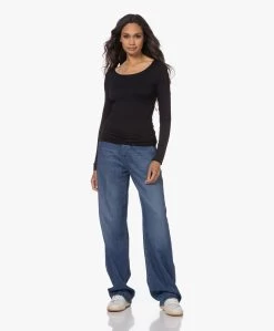 Majestic Filatures Soft Touch Jersey Longsleeve - Marine -JAMES PERSE WINKEL 220726 66bd54e5 bf68 4111 ae68 85efa601c044