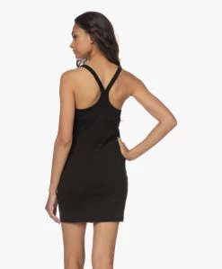 Skin Inola Pima Katoenen Stretch Mini Jurk - Zwart -JAMES PERSE WINKEL 220727 0ae062cb daec 4fae 874b 70dd1e189e63