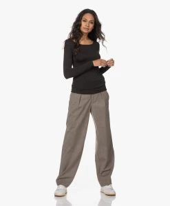 Majestic Filatures Soft Touch Jersey Longsleeve - Antraciet Mêlee -JAMES PERSE WINKEL 220804 398c0c73 e3a7 4d57 9025 fa2b6b92b54e