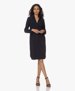 Lasalle Travel Jersey Knielange Tuniekjurk - Navy -JAMES PERSE WINKEL 220804 fbcdbefa 5e3e 41a9 b3bf afd4e3d4322e