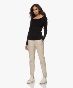 Majestic Filatures Soft Touch Jersey Longsleeve - Zwart -JAMES PERSE WINKEL 220809 74e85d51 1ded 4c72 af7f 2915cd2f0f00