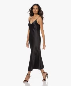 Joseph Clea Zijde-Satijnen Slip Dress - Zwart -JAMES PERSE WINKEL 220811 0e942d0b 3d5a 4e80 a551 59ac585f543e