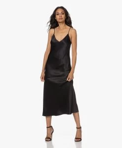 Joseph Clea Zijde-Satijnen Slip Dress - Zwart -JAMES PERSE WINKEL 220811 71572a77 d4a7 43d4 a09c 476facf240b3