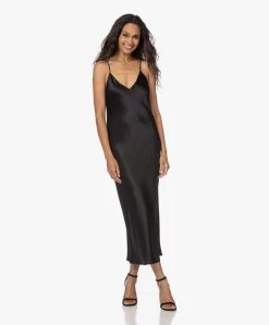 Joseph Clea Zijde-Satijnen Slip Dress - Zwart -JAMES PERSE WINKEL 220811 a86a0507 2200 46b0 a041 3c58d3bac2e0