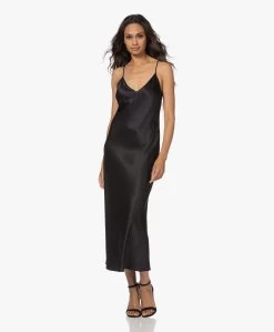 Joseph Clea Zijde-Satijnen Slip Dress - Zwart -JAMES PERSE WINKEL 220811 df310e98 e78a 42b1 9696 cf9bd0f6b7bc