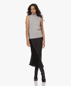 Resort Finest Frivo Satijnen Midi Rok - Zwart -JAMES PERSE WINKEL 220908 64564097 4149 4c9d 8546 c8270b25d740
