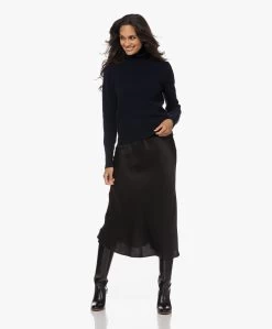 Resort Finest Frivo Satijnen Midi Rok - Zwart -JAMES PERSE WINKEL 220908 7542b66f 2db0 403a 9549 4827a0adb8c6