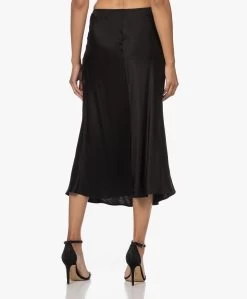 Resort Finest Frivo Satijnen Midi Rok - Zwart -JAMES PERSE WINKEL 220908 f5e03ebe 73df 4a53 9c63 3e3bde4cc1de