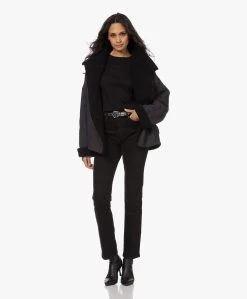 Iro Flory Katoen-Modal Korte Mouwen T-Shirt - Zwart -JAMES PERSE WINKEL 220919 121d7127 f4ab 45c2 8283 1bc7a2ba7af0