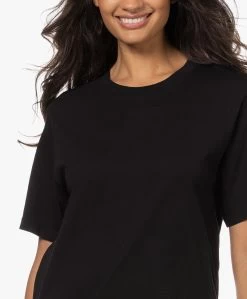 Iro Flory Katoen-Modal Korte Mouwen T-Shirt - Zwart -JAMES PERSE WINKEL 220919 199185da fc38 451a 920c 29adff704379