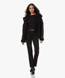 Iro Flory Katoen-Modal Korte Mouwen T-Shirt - Zwart -JAMES PERSE WINKEL 220919 70df8946 27f1 4cbe b5fb 786843e3de3f