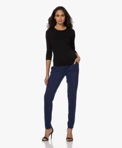 Majestic Filatures Ally Longsleeve Met Ronde Hals - Zwart -JAMES PERSE WINKEL 220920 901f4f3f 5db5 4d79 86e1 09c982452943