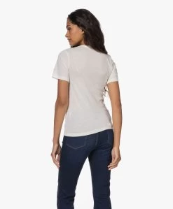 Resort Finest Katoen-Cashmere R-Hals T-Shirt - Ecru -JAMES PERSE WINKEL 221013 aeb57f48 bbd9 466e a254 e6420a20f3d7