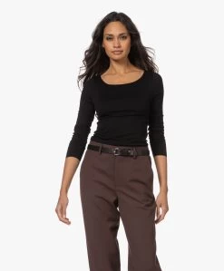 Majestic Filatures Soft Touch Jersey Longsleeve - Zwart -JAMES PERSE WINKEL 221107 2f3bd95f 9fc7 4e13 8dd8 696524fd5219