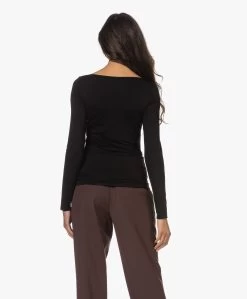 Majestic Filatures Soft Touch Jersey Longsleeve - Zwart -JAMES PERSE WINKEL 221107 8e0f24ab 0bd8 46ad ae24 c8ea1af47937