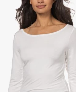 No Man'S Land T-Shirt Met Driekwartmouwen - Ivoor -JAMES PERSE WINKEL 221121 5ec2ddd5 1510 486f 8c51 c1eee505f9a6