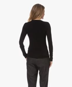 Gai+Lisva Thyra Wolmix Longsleeve - Zwart -JAMES PERSE WINKEL 221124 99932413 75b1 4ab9 ad34 bebb328ac876