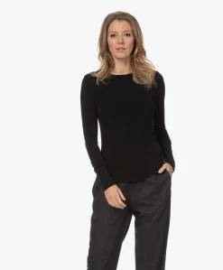 Gai+Lisva Thyra Wolmix Longsleeve - Zwart -JAMES PERSE WINKEL 221124 e070bd8b 0fb2 4f73 8a89 f9e36b7ccd83