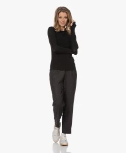 Gai+Lisva Thyra Wolmix Longsleeve - Zwart -JAMES PERSE WINKEL 221124 e8397d19 9852 42bc 88cd 733f71dcaabc