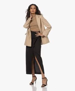 Róhe Robyn Wollen Maxi Overslagrok - Zwart -JAMES PERSE WINKEL 221205 2ce63beb a55e 48ca 8a22 e6b4daf5a02d