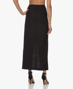 Róhe Robyn Wollen Maxi Overslagrok - Zwart -JAMES PERSE WINKEL 221205 e5618c89 f944 400c 80e8 277928275328