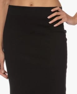 Joseph Zijdemix Rib Jersey Kokerrok - Zwart -JAMES PERSE WINKEL 221206 14ce8cde ab37 4d04 a9bd 511bbffbf8c7