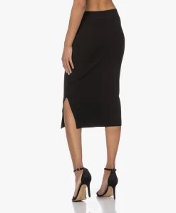 Joseph Zijdemix Rib Jersey Kokerrok - Zwart -JAMES PERSE WINKEL 221206 5ac5aa5b 6b07 4584 be44 e08760ef81c3