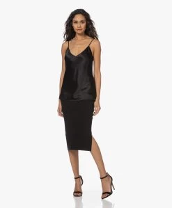 Joseph Zijdemix Rib Jersey Kokerrok - Zwart -JAMES PERSE WINKEL 221206 9fe55f69 e26e 4c3a 81e0 3638c950193e