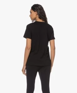 Resort Finest Katoen-Cashmere Relaxed T-Shirt - Zwart -JAMES PERSE WINKEL 221207 15d2e19c f8e4 4bf5 844b b358a095d6eb