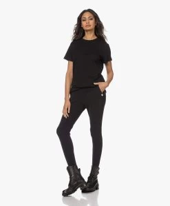 Resort Finest Katoen-Cashmere Relaxed T-Shirt - Zwart -JAMES PERSE WINKEL 221207 62cfdfdc 5b8c 406d b609 157a2af18b58