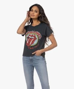 Daydreamer Rolling Stones '78 Reverse Gf T-Shirt - Vintage Black -JAMES PERSE WINKEL 221213 54f8aab4 6436 473b a57e d0db675ebe90