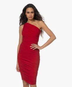 Norma Kamali Diana Tech Jersey One Shoulder Jurk - Rood -JAMES PERSE WINKEL 221220 171eccf0 f350 4ad4 ba1b d4d37fb16745