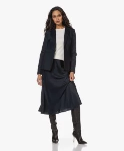 Resort Finest Frivo Satijnen Midi Rok - Navy -JAMES PERSE WINKEL 221220 62a6b0b7 1df0 4205 8a89 a1723739b4a6