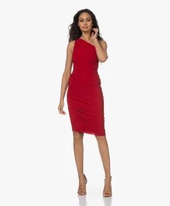 Norma Kamali Diana Tech Jersey One Shoulder Jurk - Rood -JAMES PERSE WINKEL 221220 63cbfc02 f18f 462f a95c f8346e548545
