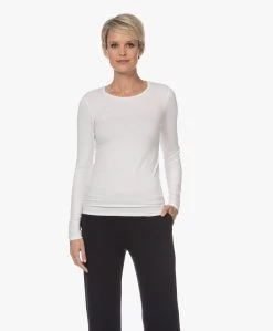 Majestic Filatures Ally Longsleeve Met Ronde Hals - Milk -JAMES PERSE WINKEL 230105 38b9b82b 3e3c 49a5 862a 9d9353bcf7d1