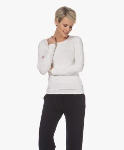 Majestic Filatures Ally Longsleeve Met Ronde Hals - Milk -JAMES PERSE WINKEL 230105 466e54b9 a03f 4365 9db5 f3499c7eabf1