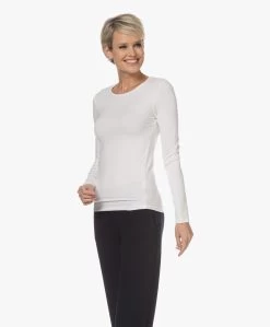 Majestic Filatures Ally Longsleeve Met Ronde Hals - Milk -JAMES PERSE WINKEL 230105 4e90e01e 8012 41f3 b509 bd5a77280db2