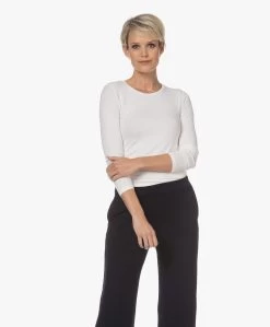 Majestic Filatures Ally Longsleeve Met Ronde Hals - Milk -JAMES PERSE WINKEL 230105 6c3544cf 9c11 4ea5 9aea da0351a28220