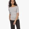 Majestic Filatures Soft Touch Boothals T-Shirt - Lichtgrijs Mêlee -JAMES PERSE WINKEL 230111 0dd915d7 313e 4808 88fb 5dad7765eeb1