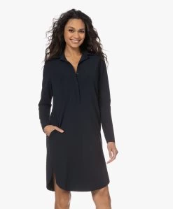 Japantky Toyoto Travel Jersey Tuniekjurk - Zwartblauw -JAMES PERSE WINKEL 230111 5b799f2b 402b 482d 9ad8 dea772ff00a7