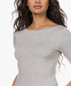 Majestic Filatures Soft Touch Boothals T-Shirt - Lichtgrijs Mêlee -JAMES PERSE WINKEL 230111 9a45b83d e05a 46ca b57d 6986a2ab1eb9