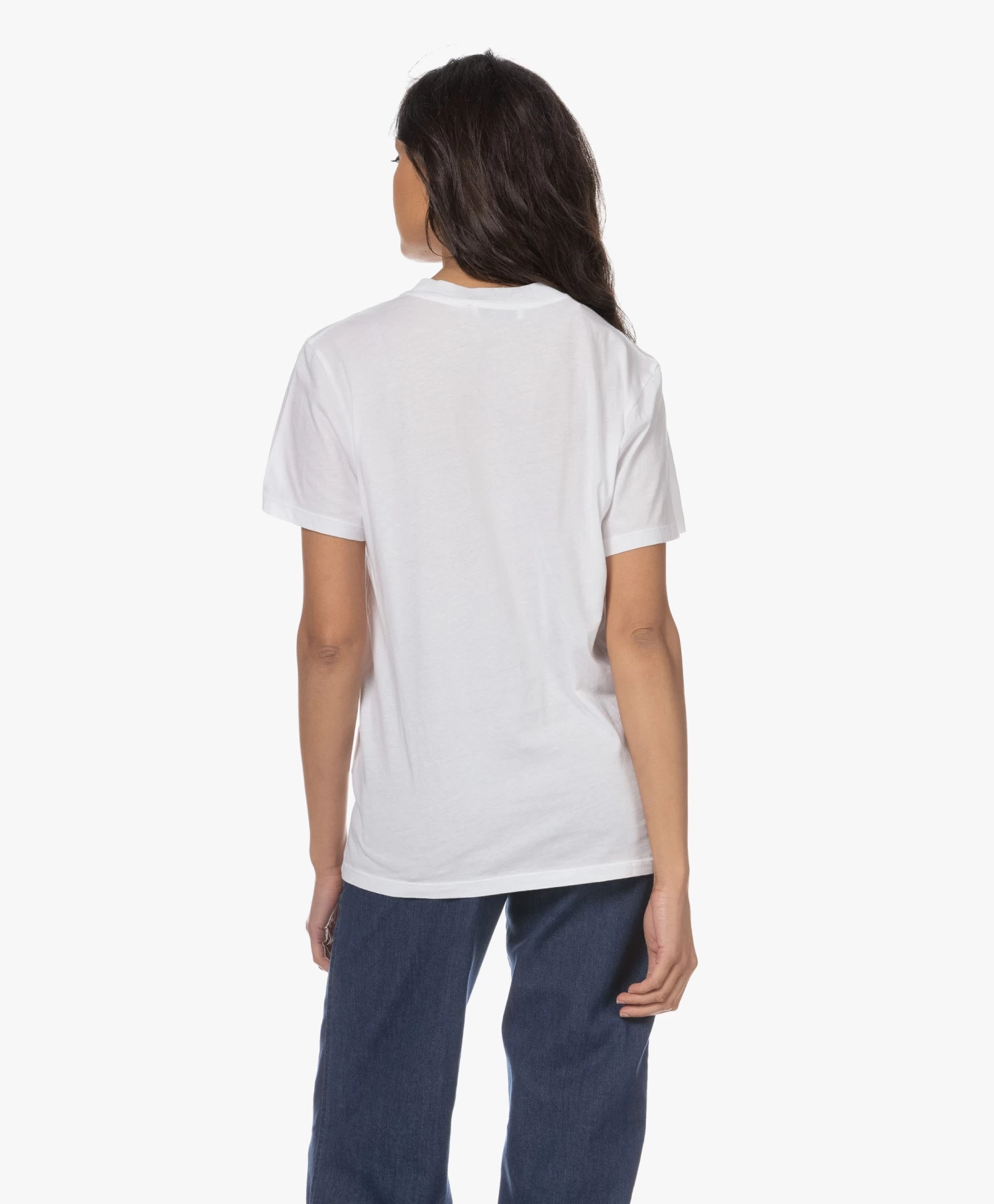 Iro Marcella Korte Mouwen Logo T-Shirt - Wit 6 Iro Marcella Korte Mouwen Logo T-Shirt - Wit - Afbeelding 4