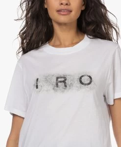 Iro Marcella Korte Mouwen Logo T-Shirt - Wit 21 Iro Marcella Korte Mouwen Logo T-Shirt - Wit -JAMES PERSE WINKEL 230112 b39322e5 0a6e 44ae a42a 0aa702eba4ae