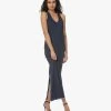 Japantky Ryos Mouwloze Travel Jersey Jurk - Navy